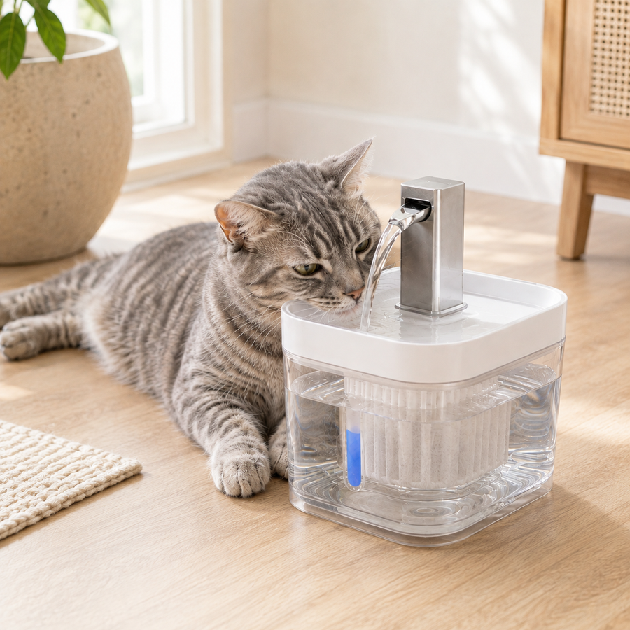 Cat Water Fountain with Filtration